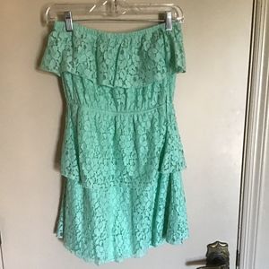 Mint green lovely dress